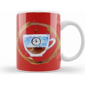 Humuts Funny Coffee Drin Ks Art Lover Gift Quote Vintage Retro Rainbow Style Beyaz Kupa