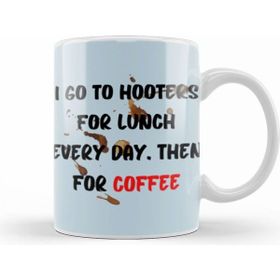 Humuts Funny Coffee Drin Ks Art Lover Gift Quote Vintage Retro Rainbow Style Beyaz Kupa