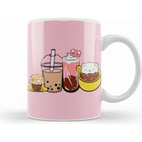 Humuts Funny Coffee Drin Ks Art Lover Gift Quote Vintage Retro Rainbow Style Beyaz Kupa