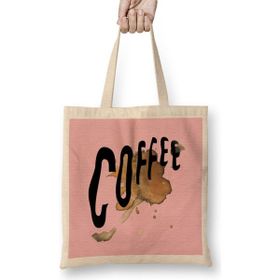 Humuts Funny Coffee Drinks Art Lover Gift Quote Bez Çanta