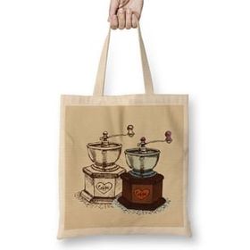 Humuts Funny Coffee Drinks Art Lover Gift Quote - Vintage Retro Bez Kadın Günlük Çanta