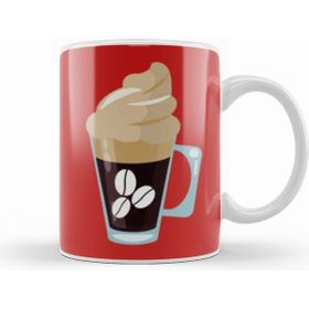 Humuts Funny Coffee Drinks Art Lover Gift Quote Vintage Retro Rainbow Style Beyaz Kupa