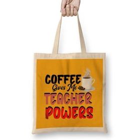 Humuts Funny coffee drinKs Art lover Gift Quote - Vintage Retro Rainbow Style Bez Kadın Günlük Çanta