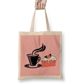 Humuts Funny Coffee Drinks Art Lover Qift Quote Vintage Retro Rainbow Style Bez Kadın Günlük Çanta