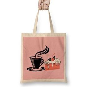 Humuts Funny Coffee Drinks Art Lover Qift Quote Vintage Retro Rainbow Style Bez Kadın Günlük Çanta