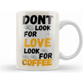 Humuts Funny Coffee Drinks Lover Gift Quote Vintage Retro Rainbow Style Beyaz Kupa
