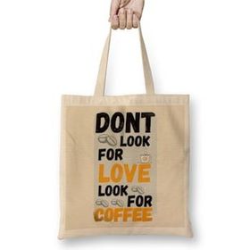 Humuts Funny Coffee Drinks Lover Gift Quote - Vintage Retro Rainbow Style Bez Kadın Günlük Çanta