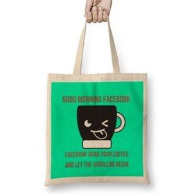 Humuts Funny Coffee Drinks Lover Gift Quote - Vintage Retro Rainbow Style Bez Kadın Günlük Çanta