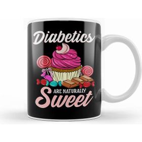 Humuts Funny Diabetics are Naturally Sweet Diabete Beyaz Kupa