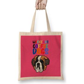 Humuts Funny Dog Lover Gift for Women Men Bez Çanta