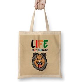 Humuts Funny Dog Lover Gift for Women Men Bez Çanta