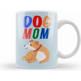Humuts Funny Dog Mom Beyaz Kupa