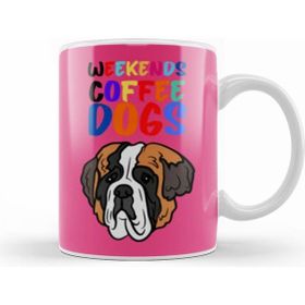 Humuts Funny Dog Pug Beyaz Kupa