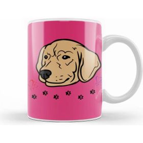 Humuts Funny Dog Pug Beyaz Kupa