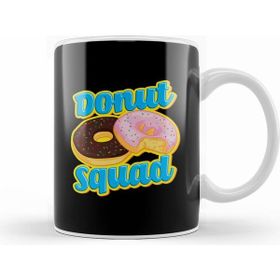 Humuts Funny Donut Squad Hilarious Donut Obsessed Pun Beyaz Kupa