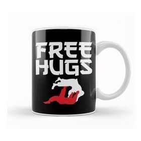 Humuts Funny Free Hugs Bjj Jiu Jitsu Takedown Jiu Jitsu Beyaz Kupa