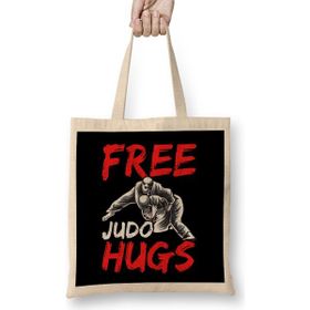 Humuts Funny Free Judo Hugs Mma Mixed Martial Arts Pun Bez Çanta
