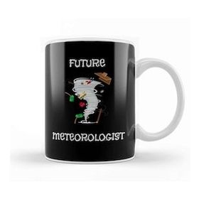 Humuts Funny Future Meteorologist Tornado Hurricanes Beyaz Kupa