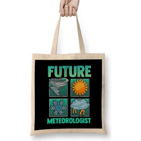 Humuts Funny Future Meteorologist Tornado Storm Weather Bez Çanta