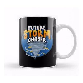 Humuts Funny Future Storm Chaser Tornado Hurricane Pun Beyaz Kupa