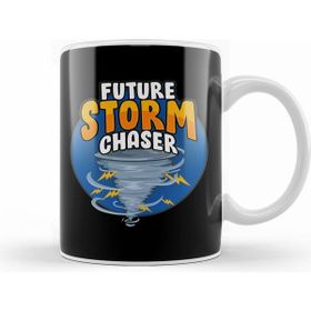 Humuts Funny Future Storm Chaser Tornado Hurricane Pun Beyaz Kupa