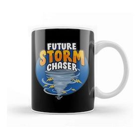 Humuts Funny Future Storm Chaser Tornado Hurricane Pun Beyaz Kupa