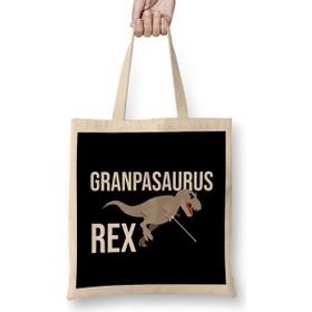 Humuts Funny Grandpasaurus Rex T-Rex Grandpa Dinosaur Bez Çanta