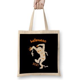 Humuts Funny Halloween Gifts 2021 Toddlers Babies For Her Uzun Saplı Bez Çanta