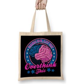 Humuts Funny Hang On Let Me Overthink This Thinking Pun Bez Çanta