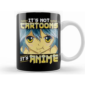 Humuts Funny It S Not Cartoons It S Anime Beyaz Kupa