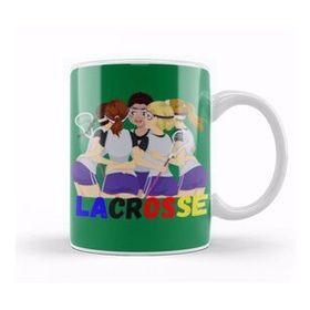 Humuts Funny Lacrosse Gift For Lacrosse Mom Dads Beyaz Kupa