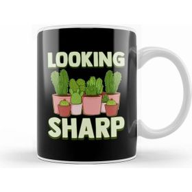 Humuts Funny Looking Sharp Cactus Plants Pun Gardeners Beyaz Kupa