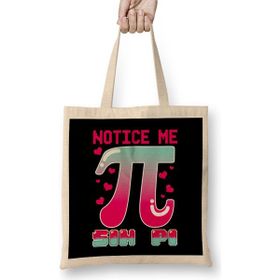 Humuts Funny Notice Me Sin Pi Cute Math Anime Senpai Pun Bez Çanta