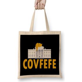 Humuts Funny Presidential Covfefe Meme Whitehouse Bez Çanta
