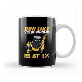 Humuts Funny Run Like Your Phone is at 1% Sprinting Pun Kupa
