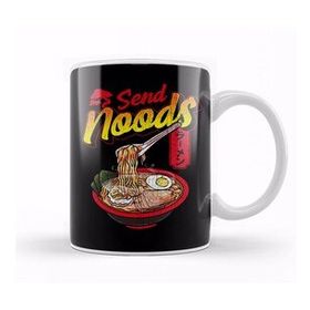 Humuts Funny Send Noods Anime Gamer Pho Ramen Noodle Pun Kupa Bardak