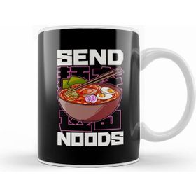 Humuts Funny Send Noods Anime Gamer Pho Ramen Noodle Pun Kupa Bardak