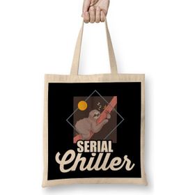 Humuts Funny Serial Chiller Sloth Pun Lazy Slothing Sleep Bez Çanta