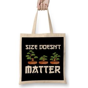 Humuts Funny Size Doesn't Matter Small Bonsai Tree Plant Bez Çanta