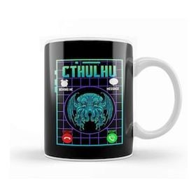 Humuts Funny the Call of Cthulhu Dark Occult Goth Pun Kupa Bardak