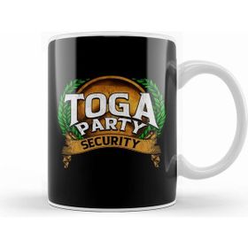 Humuts Funny Toga Party Security Guard Greek Wreath Kupa Bardak