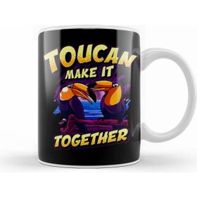 Humuts Funny Toucan Make It Together Adorable Bird Pun Kupa Bardak