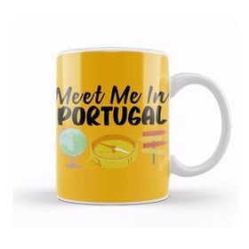 Humuts Funny Travel Portugal Gift Design Lover Trippin Wanderlust Journey Adventurer Vacation Kupa Bardak