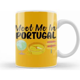 Humuts Funny Travel Portugal Gift Design Lover Trippin Wanderlust Journey Adventurer Vacation Kupa Bardak