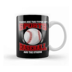 Humuts Funny Two Types Of Sports Baseball And The Others Kupa Bardak