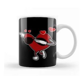 Humuts Funny Valentine S Day Dabbing Heart Dancing Kupa Bardak