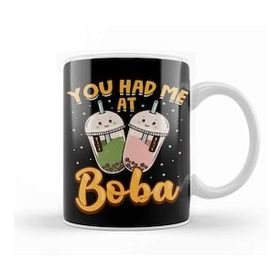 Humuts Funny You Had Me At Boba Cute Kawaii Bubble Tea Kupa Bardak
