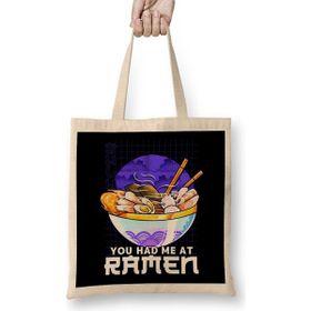 Humuts Funny You Had Me At Ramen Anime Kawaii Noodles Pun Bez Çanta