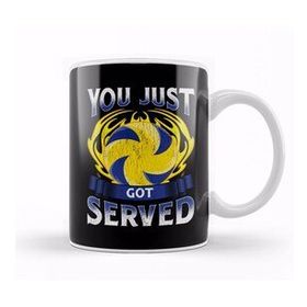 Humuts Funny You Just Got Served Volleyball Serve Pun Kupa Bardak