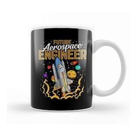 Humuts Future Aerospace Engineer Space Astronaut Explore Kupa Bardak